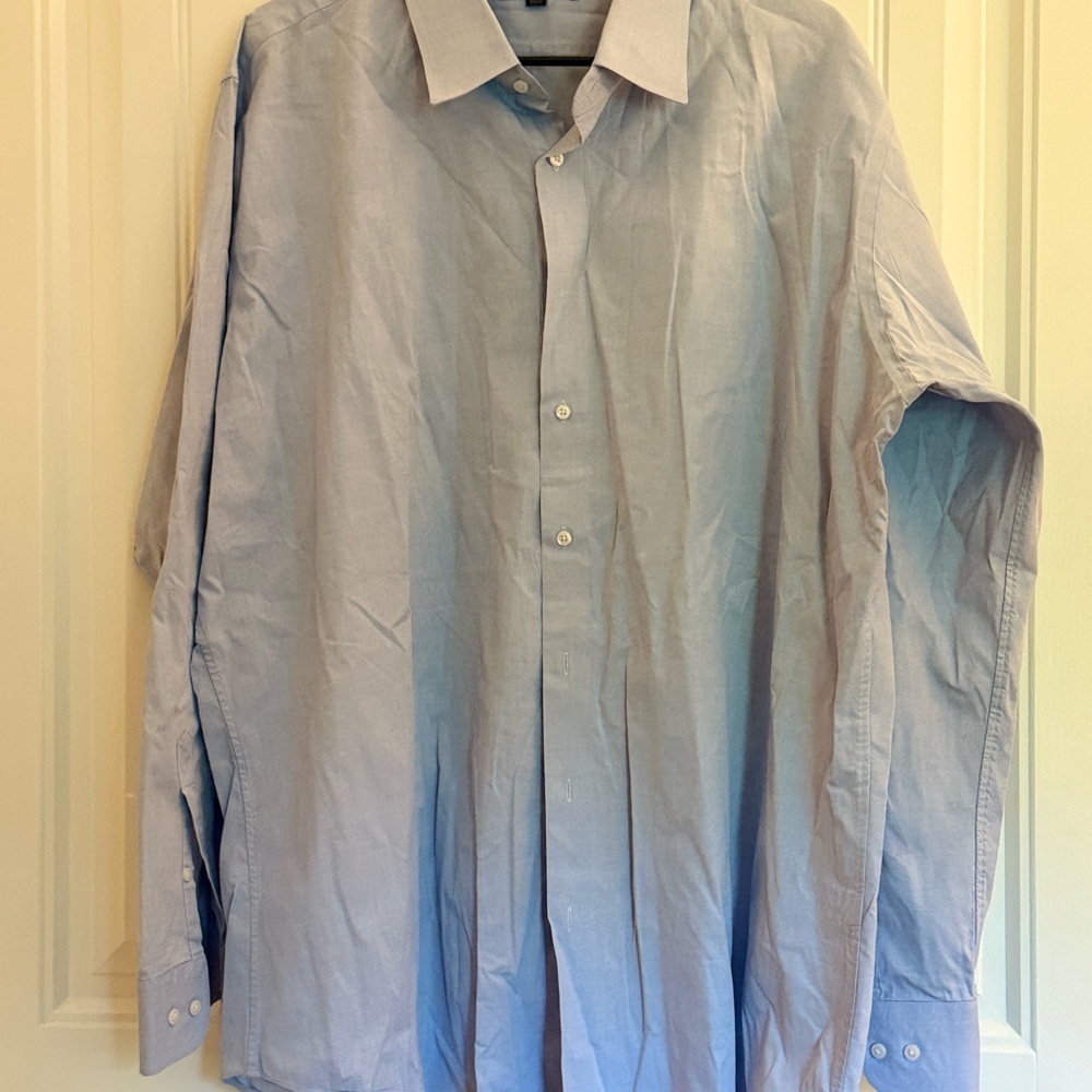 Nordstrom Light Blue Crisp Dress Shirt